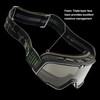 100% BARSTOW Premium Protective Sport Goggles with Minimal Frame (Cardif