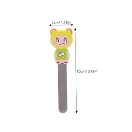 BIUDECO Nail Files Tool Set 5pcs Nail Grinding Sanding Files for Fingernails and Toes