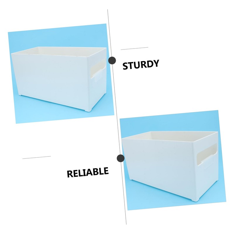 IWOWHERO 1pc Stackable Plastic Storage Box Multipurpose Organizer for Kitchen