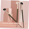 Baluue 8pcs Nose Contour Brush for Makeup Angled Half for