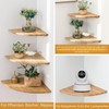 Love Oak Corner Shelf, 23 cm