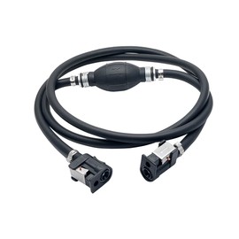 Riloer 8mm Fuel Hose Primer Outboard Compatible with Yamaha Johnson Mariner Mercury