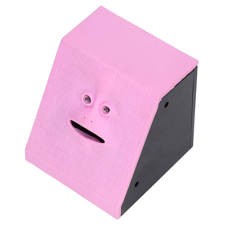 Face Bank, Funny Coin Eating Bank Birthday Gift Decoration for