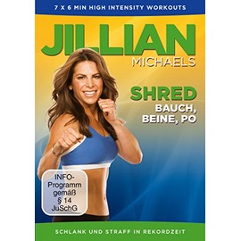 Jillian Michaels -Shred - Bauch, Beine, Po