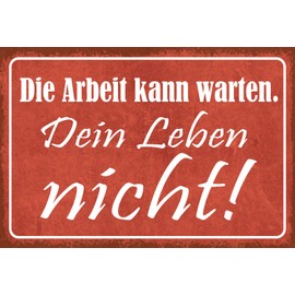 Schatzmix Tin-Plate Sign, Sheet metal, Multicoloured, 20x30 cm