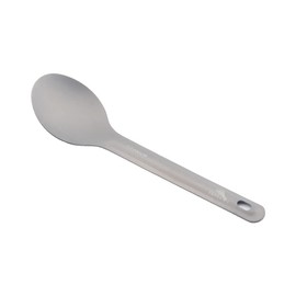 TOAKS Outdoor Titanium Metal Long Spoon High-End Healthy Polishing Tableware Spoon, SLV-05