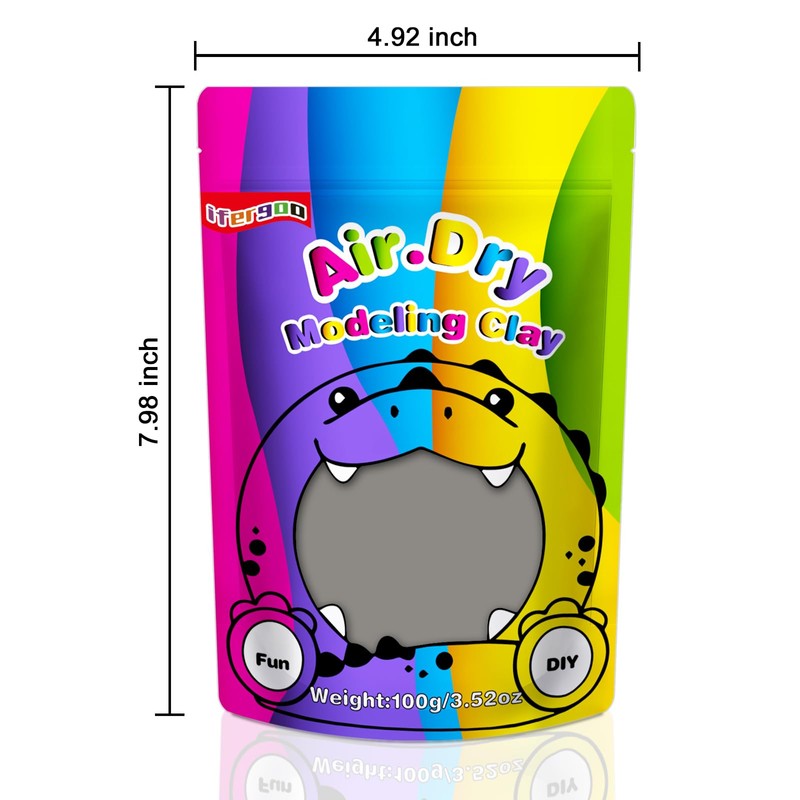 iFergoo Air Dry Clay, Ultra Light Modeling Clay, Magic Clay