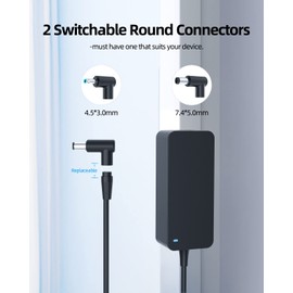 65W Netzteil Ladekabel Passend für HP Elitebook 850 840 830 820, Probook 650 640 645 655 450 440 470 G1 zu G8 Laptop Ladegerät Charger