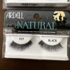 Ardell False Eyelashes #117 - Black, Natural Look Strip Lashes,