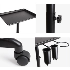 CNCEST Hairdressing Cart Salon Trolley Beauty Barber Hair Color Permanent Tray Tool NEW