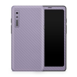 Carbon Fiber Tablet Skin Compatible with BOOX Palma 1 (2023) - Solid Lavender - Premium 3M Vinyl Protective Wrap Decal Cover - Easy to Apply | Crafted in The USA by MightySkins