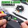 755-Piece Automotive Electrical Terminal Pin Kit, 21 Types with Waterproof