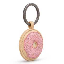 Yoshi Donut Genuine Leather Keyring/Keychain Cream