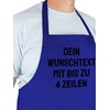 Geschenk mit Namen personalisiert by Shirtracer - Apron - Design