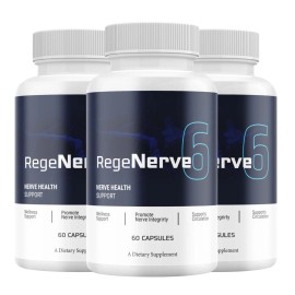 Unbranded (3 Pack) RegeNerve6 Nerve Health, Rege Nerve 6 Nootropic Formula