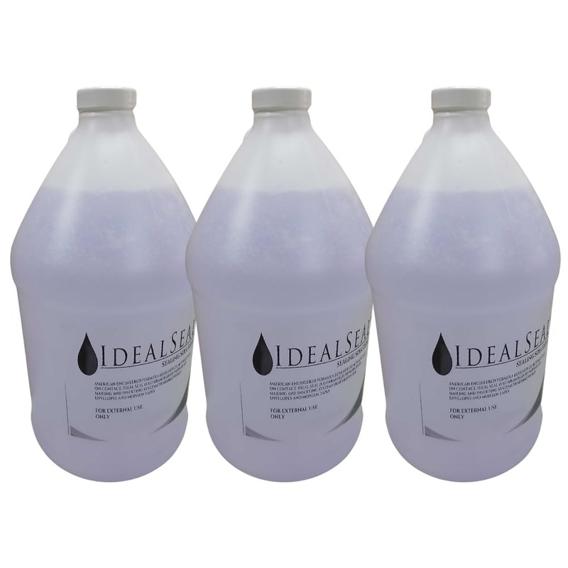 IDEALSEAL Half Gallon (64 oz) Purple Sealing Solution for DM