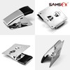 SAMSFX Fish Cleaning Board Tools Fillet Clamp w/Screws Deep-Jaw Fish