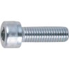 TRUSCO(トラスコ) 六角穴付ボルト三価 白 全ネジ M5×20 26本入 B730-0520
