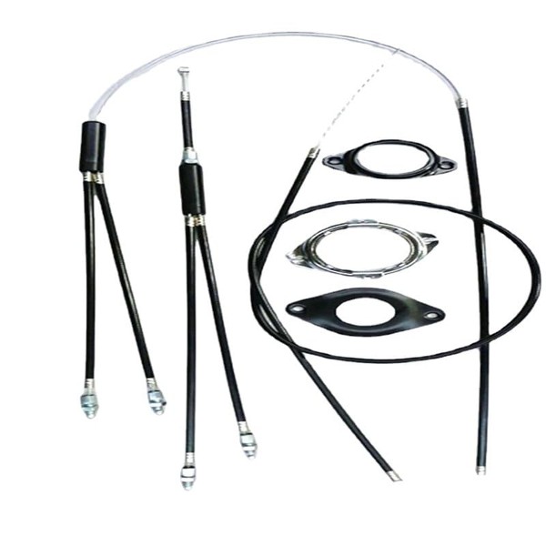 GDLPZM BMX Gyro Brake Cables Front + Rear (Upper +