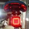 Bicycle Tail Laser Lamp Intelligent Sensing Turn Brake Warning USB