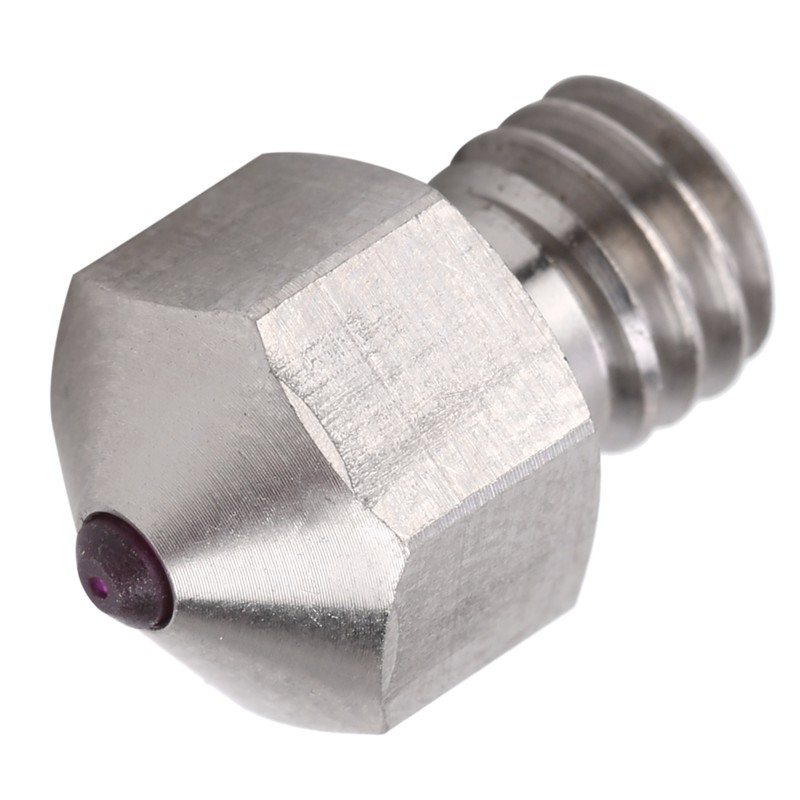 MK8 Titanium Steel Ruby Nozzle 0.4mm Antioxidant Accessory Artificial Precious