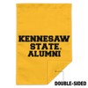 Kennesaw State Owls Alumn Garden Yard Flag