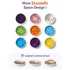 Slow Feeder Dog Bowl - 1.5 Cups Ceramic Puzzle Feeder