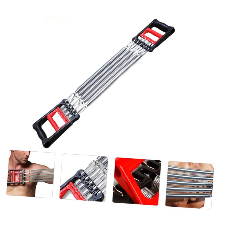 BIUDECO Multi-Functional Chest Expander Adjustable Resistance Bands for Muscle Training