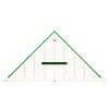 M+R 723320000 Set Square 32 cm Clear Backing – Green