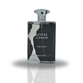 RAVE Royal Supreme The King EDP Spray 100ML (3.4 OZ) by RAVE, Long Lasting Cologne, P