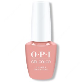 Nail Polish OPI GelColor Soak Off GEL Nail Polish Top Base 0.5 oz I’ll Have A Gin & Tectonic