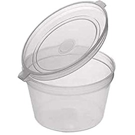 KONAMO Plastic case, White, Pack of 100