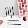 200 Pieces Disposable Angled Eyebrow Brushes Bulk Brow Tint Brush