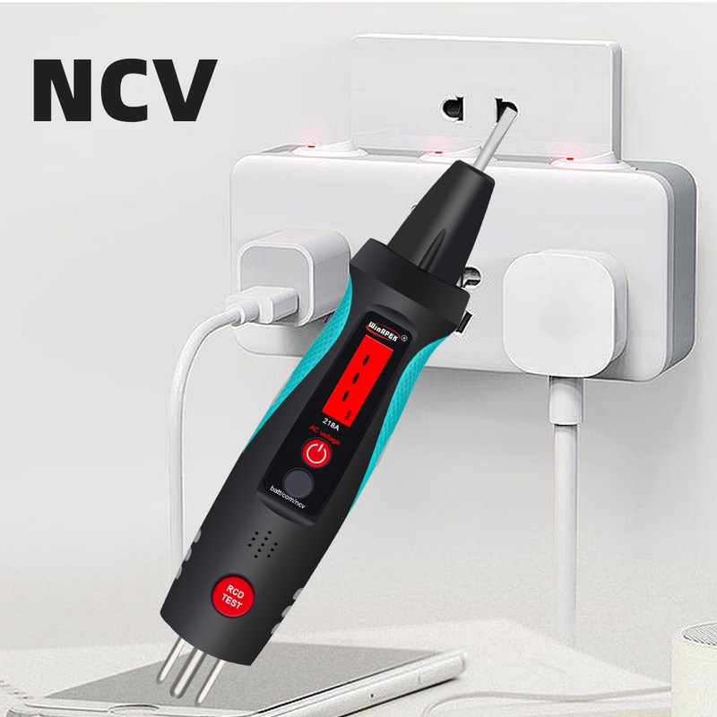 2in1 Socket Circuit Analyzer Intelligent Voltage Tester 12-300ACV Socket Tester