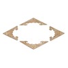 Brass Jewelry Box Corner Protector Hardware Accessories Ornament for Wooden