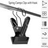 KAGYOKU Backdrop Spring Clamps With Hook- 4 Pack of 4"