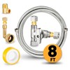 Dishwasher Hose Installation Kit - Includes Water Supply Line, 3/8"
