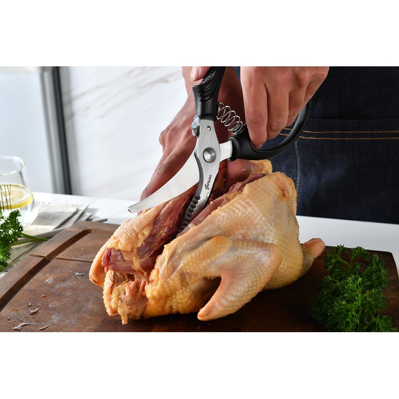 Poultry Shears Set - Heavy Duty Utility Kitchen Scissors for