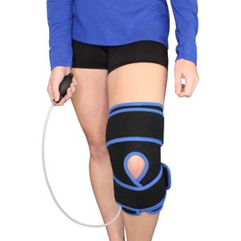 Brace Direct Knee Ice Pack Wrap with Compression- Cold Therapy for Knee Pain & Swelling- Knee Injuries, Surgery Recovery, Torn ACL and Arthritis