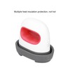 Ironing Machine Red Mini Portable Automatic Temperature Sensing Heat Press