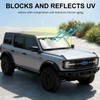 Windshield Sun Shade Compatible with Ford Bronco (Not for Bronco