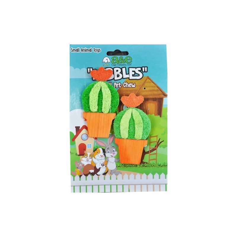 A&E Cage Company 52400965: Toy Loofah Turnips