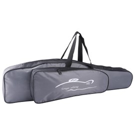 Sougayilang Durable Fishing Rod & Reel Organizer Bag Travel Carry Case Bag Fishing Rod Case-32in