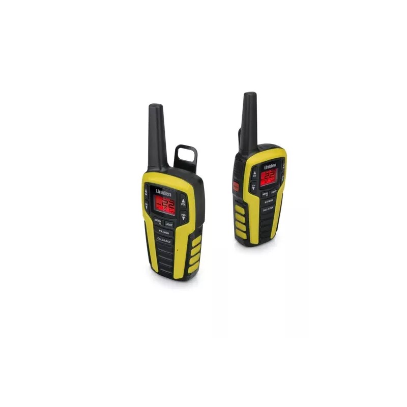 Uniden Best Walkie Talkie Radio Two-Way 2 Pack Pair w/