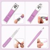 Professional Manicure and Pedicure Kit, 12-Piece Nail Care Tools with