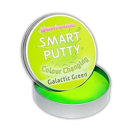 The Glowhouse Colour Changing Heat Sensitive Smart Slime Putty (Galactic Green)