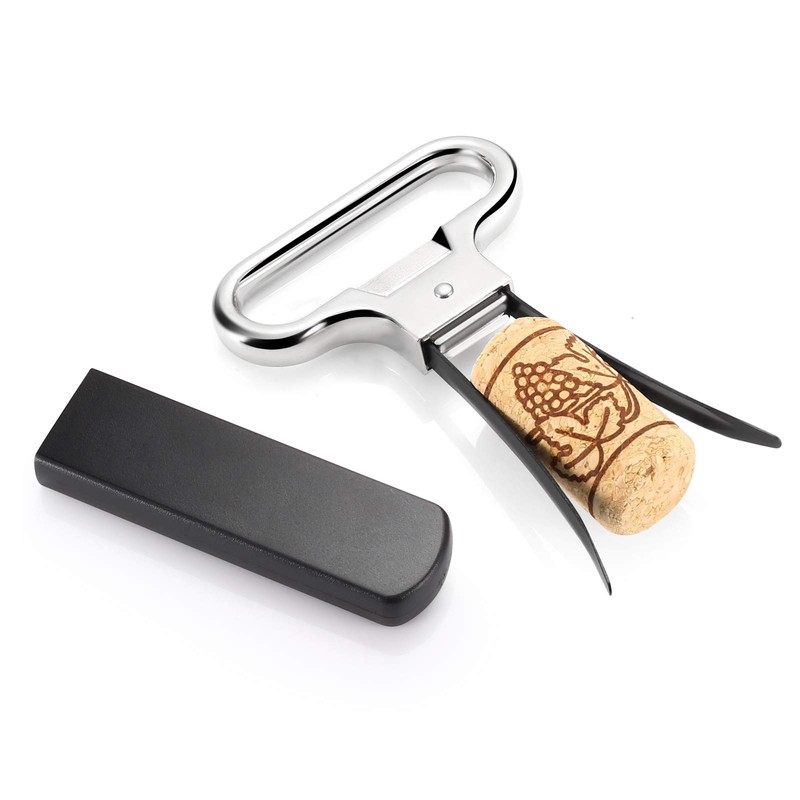 Ah-So Wine Opener Corkscrew Wine Bottle Opener Two-Prong Cork Puller