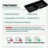 Ntwoiee 6 Pcs Dual Dipping Sauce Bowls Soy Sauce Dish