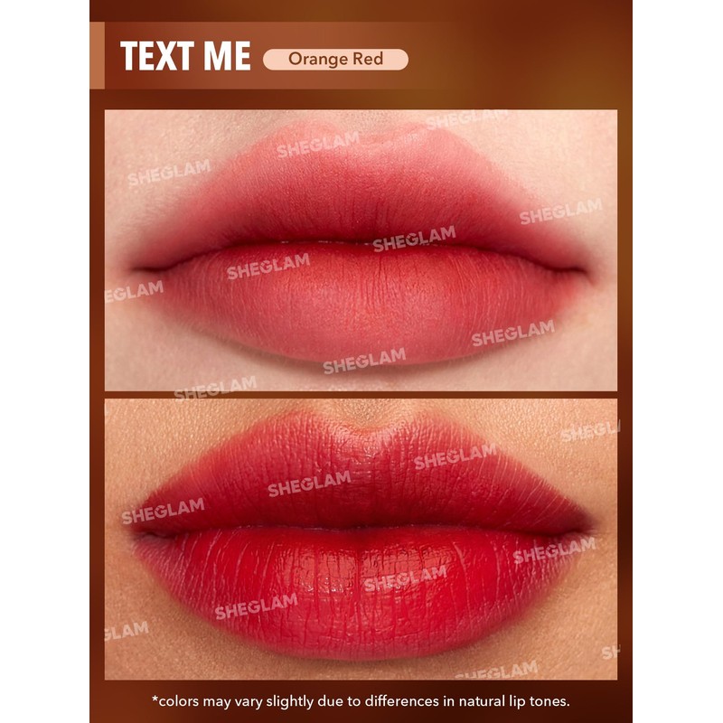 SHEGLAM Soft Haze Lip Blur Waterproof Liquid Lipstick Matte Transfer-Proof