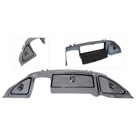 Dr.Acces Club Car Precedent Dashboard with Locks for 2008.5-Up Precedent Golf Cart Models-Carbon Fiber Finish